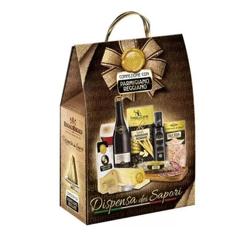 PACCO REGALO NATALIZIO DISPENSA DEI SAPORI