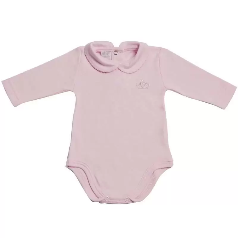 Body rosa manica lunga 1 mese