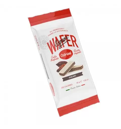 Wafer cacao Cabrioni