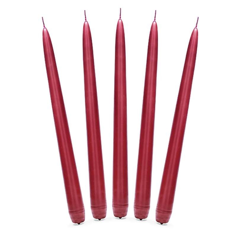 Candele rosse coniche