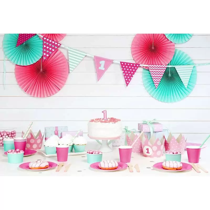 Tondi 1 anno rosa
