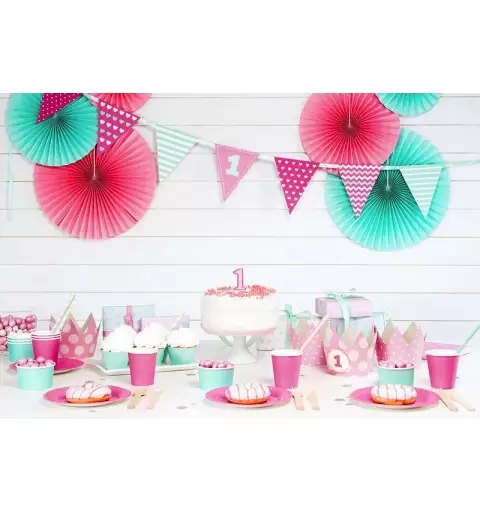 Tondi 1 anno rosa