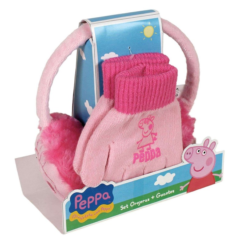 Guanti e para orecchie Peppa Pig