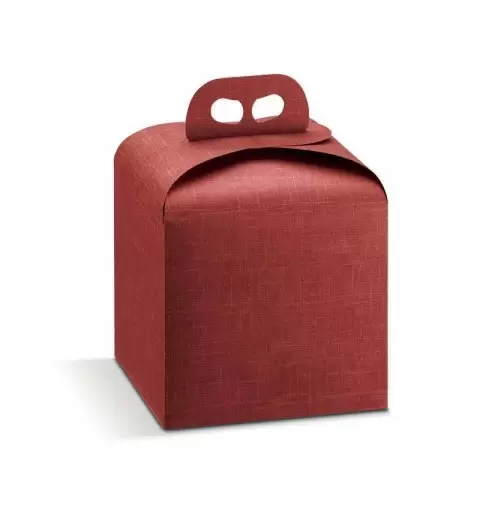 Porta panettone bordeaux
