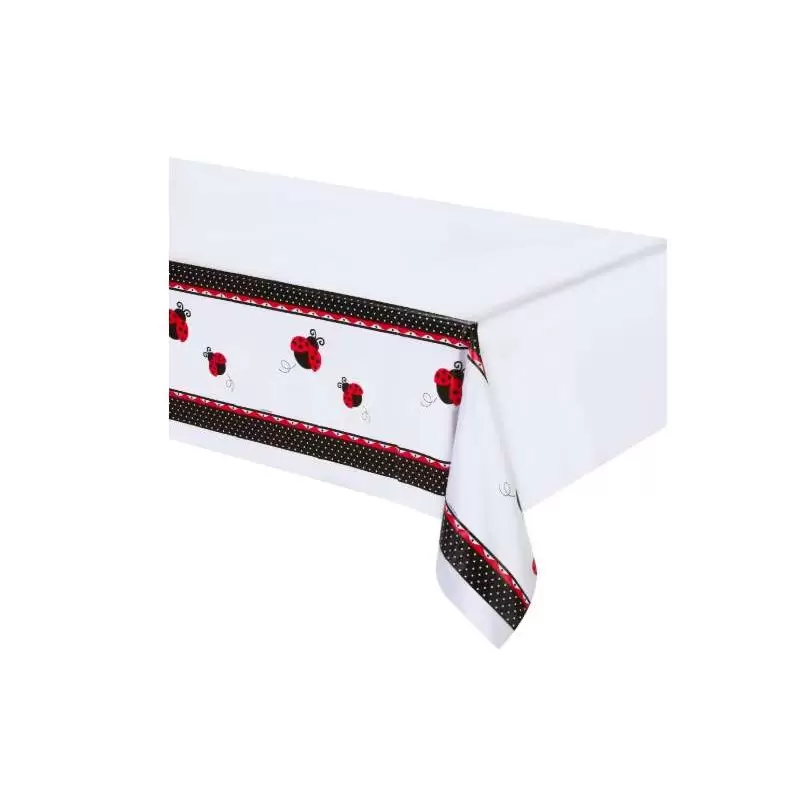 TOVAGLIA COCCINELLE DECORAZIONE TAVOLA 