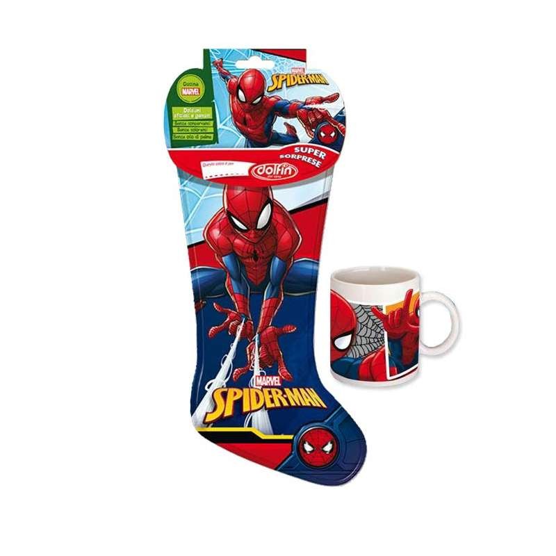 Calza e tazza Spiderman