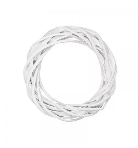 Ghirlanda bianca 30 cm