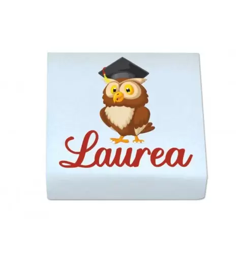 Marshmallow gufo laurea