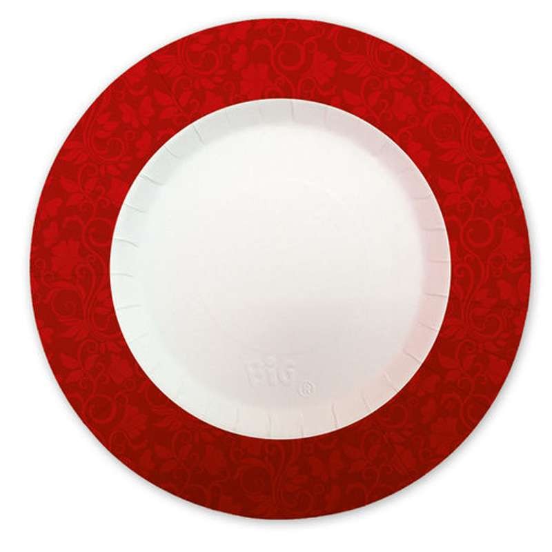 Piatti celebrity rosso