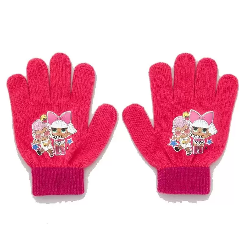 Guanti LoL fucsia