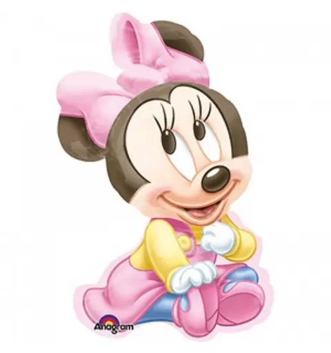 23090 SUPERSHAPE BALLON PALLONCINO FOIL MINNIE BABY ANAGRAM