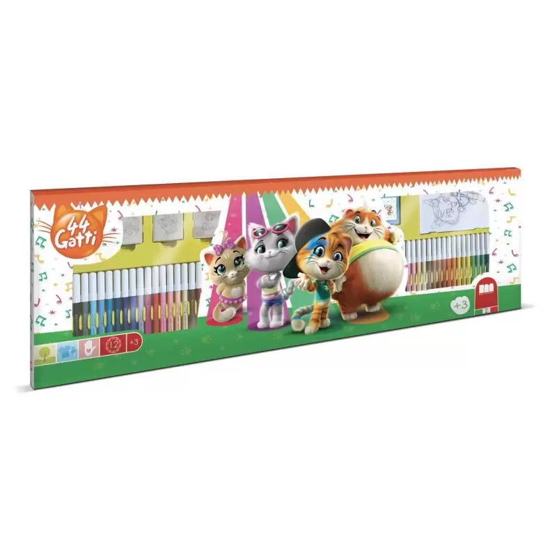 Timbri e colori 44 gatti