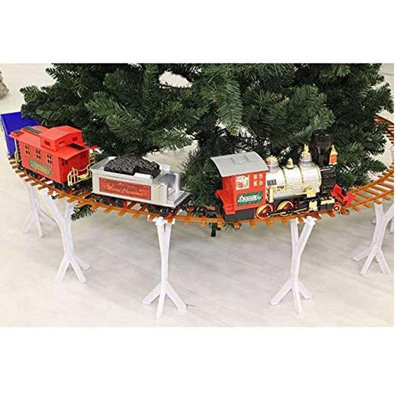 Albero Di Natale Con Trenino Sotto Pista trenino con base per albero di Natale