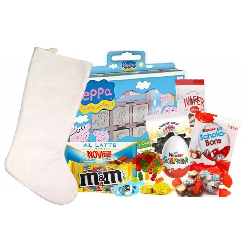Calza della befana Peppa Pig