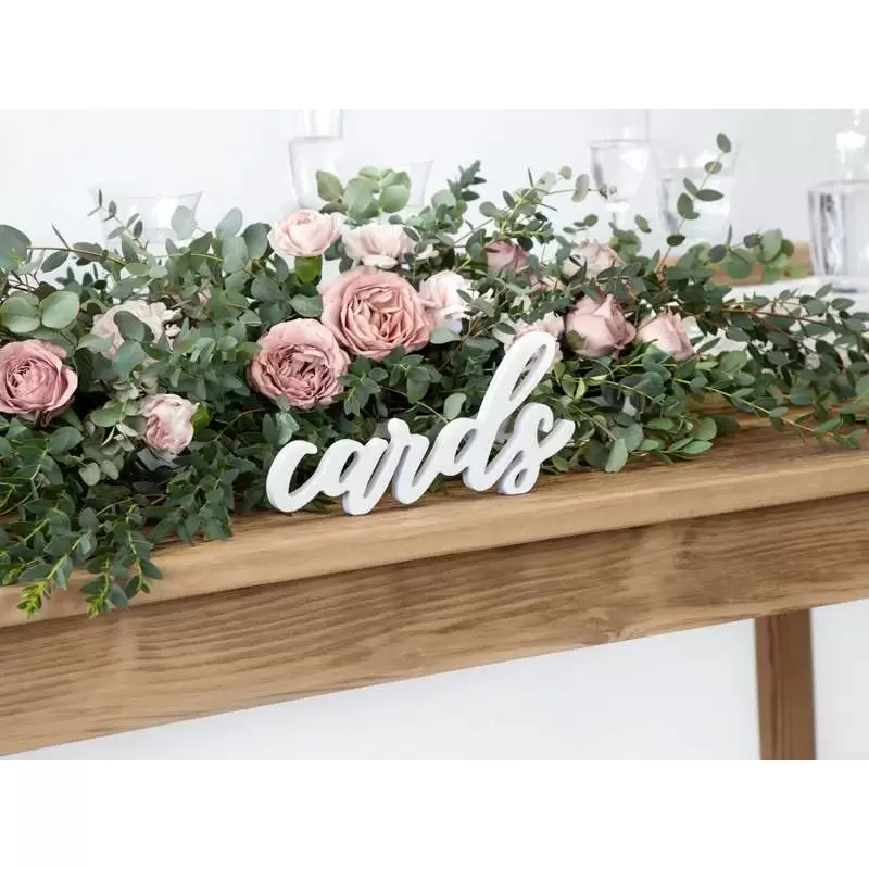 Cards legno bianco