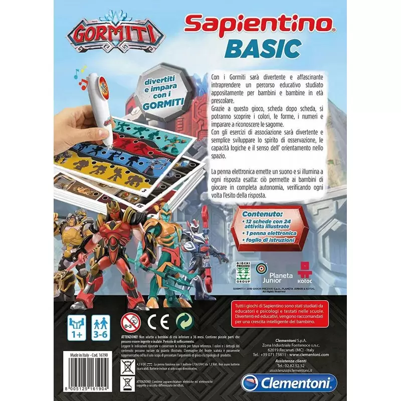 Sapientino Gormiti Clementoni