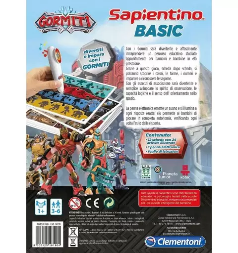 Sapientino Gormiti Clementoni