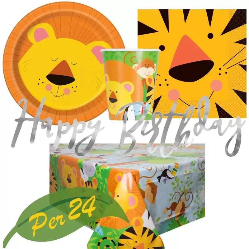KIT N.13 JUNGLE - COORDINATO TAVOLA
