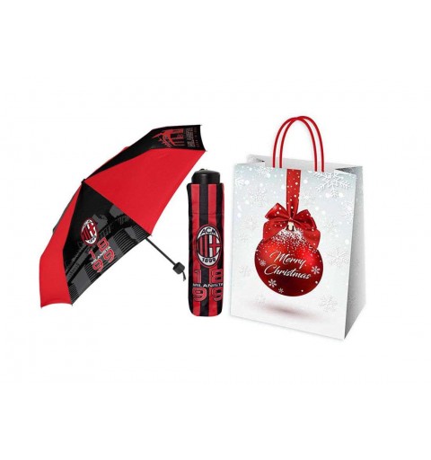 Mini ombrello con shopper - Napoli Inter e Roma