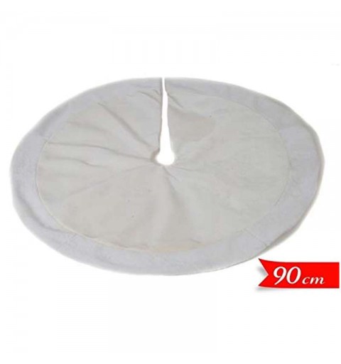 Tappeto bianco base albero