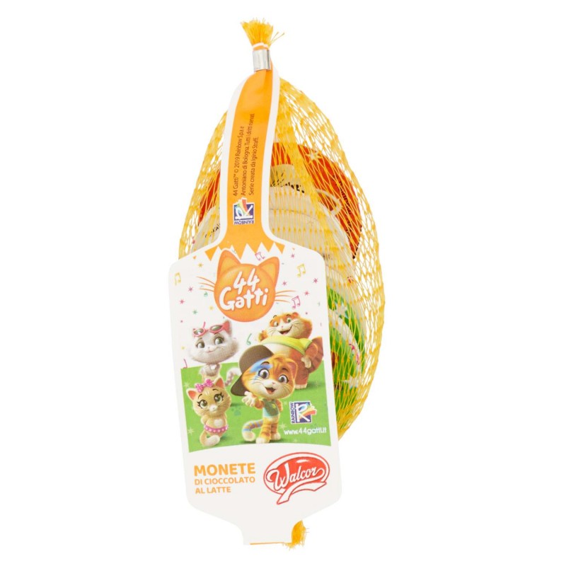Monete 44 gatti di cioccolato