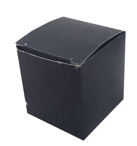 SCATOLINA NERA A CUBETTO - 1 PZ