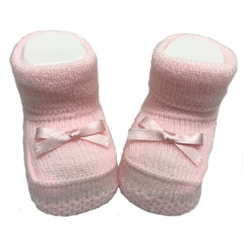 Scarpine di cotone per neonata
