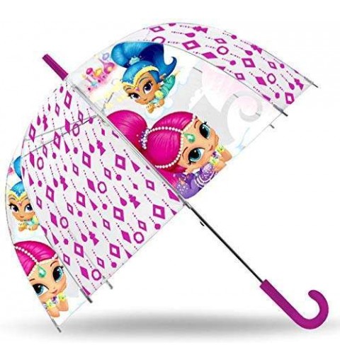 Ombrello Shimmer&Shine a forma di cupola per bambine