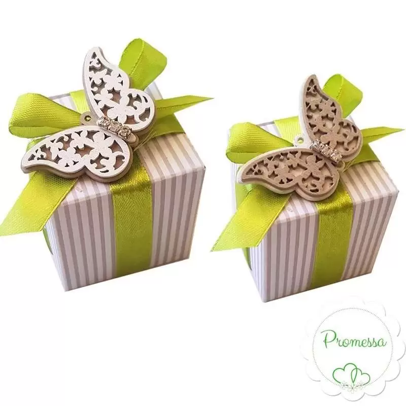 Bomboniere Promessa a tema farfalle