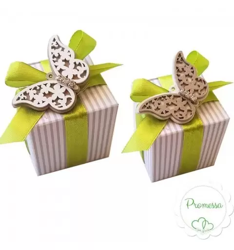 Bomboniere Promessa a tema farfalle