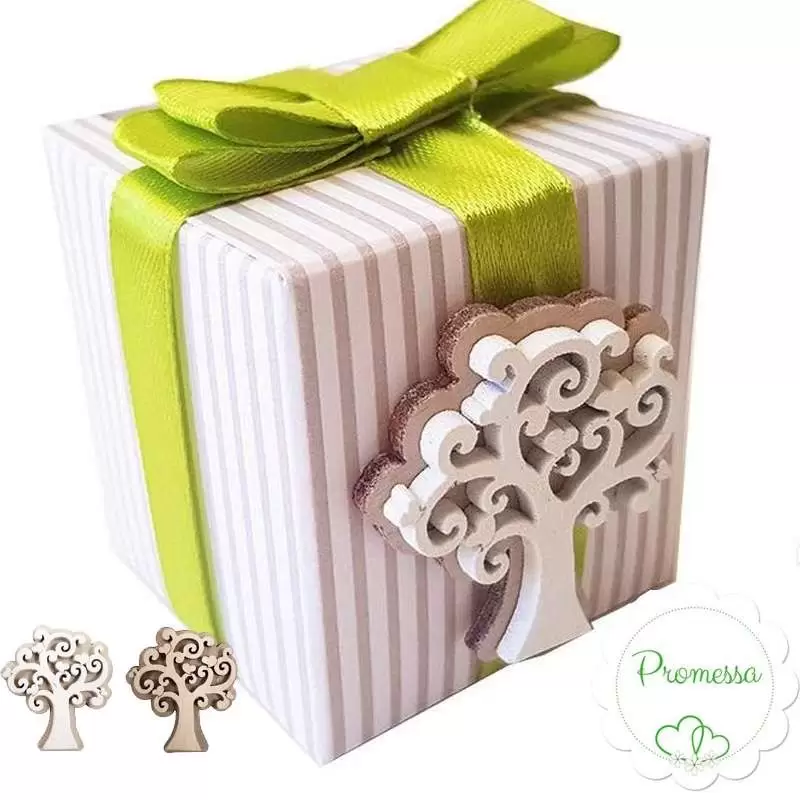 Bomboniere Promessa di matrimonio a tema albero della vita