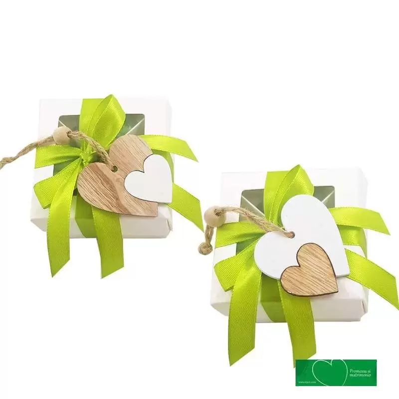 Bomboniere Promessa con confetti