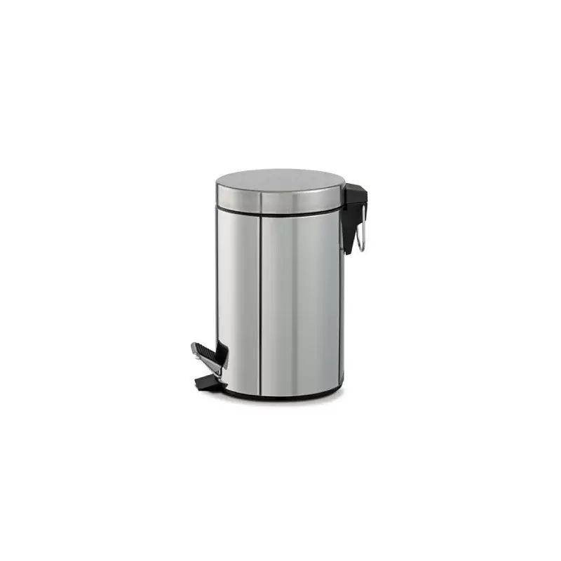 BIDONE SPAZZATURA ACCIAIO INOX 3 LITRI