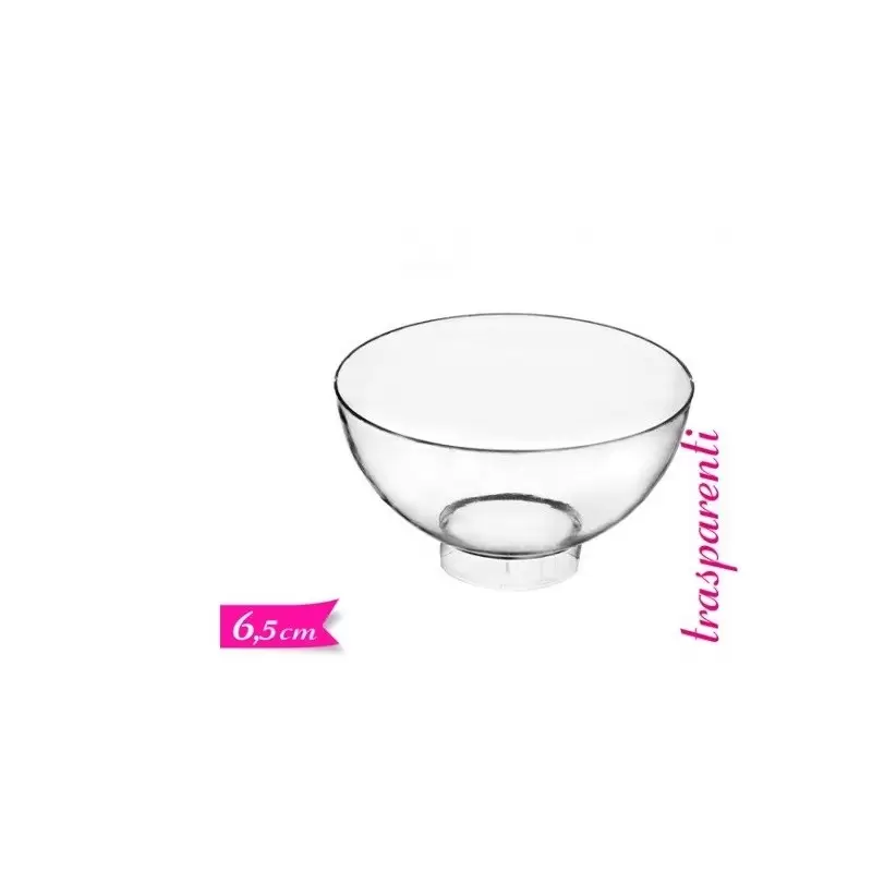 24 CIOTOLINE TONDE IN PLASTICA 609622