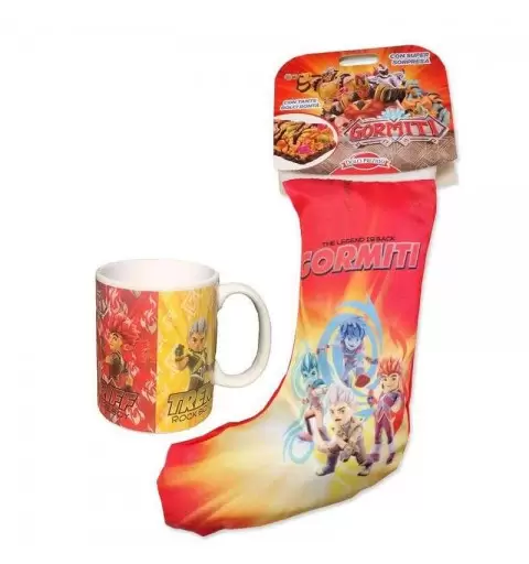 Calza e tazza Gormiti