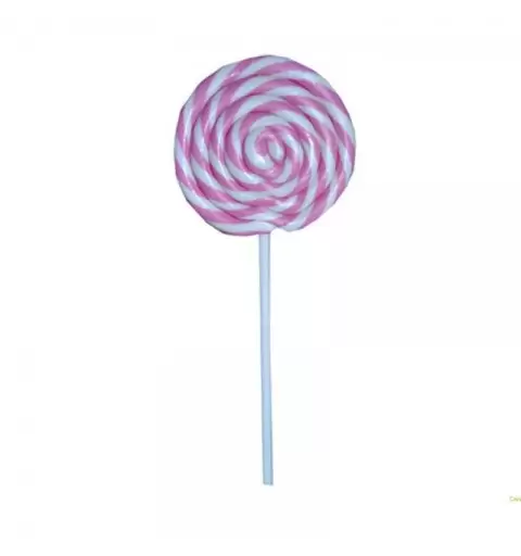 Lecca lecca rosa bianco