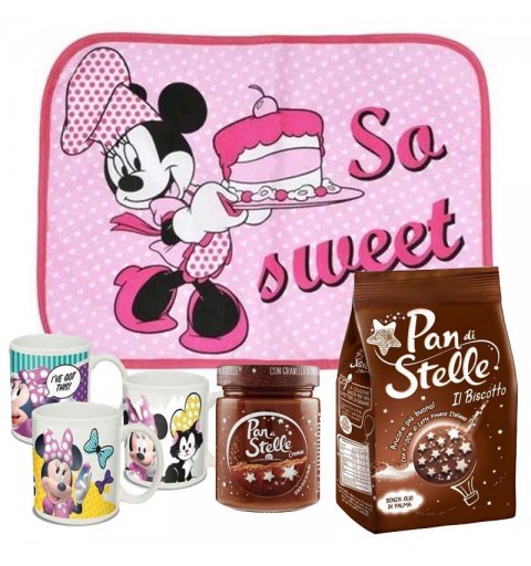 Set colazione Minnie pan di stelle