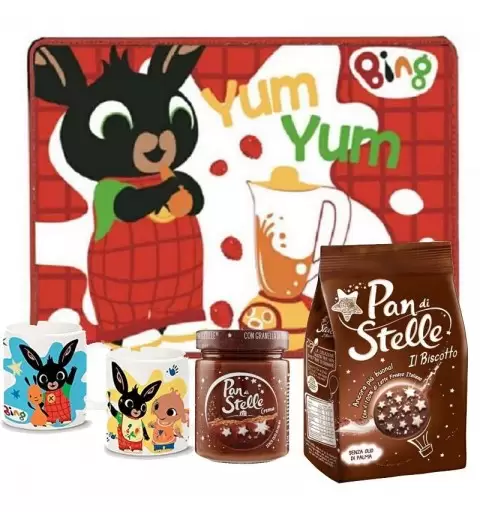 Set colazione Bing pan di stelle