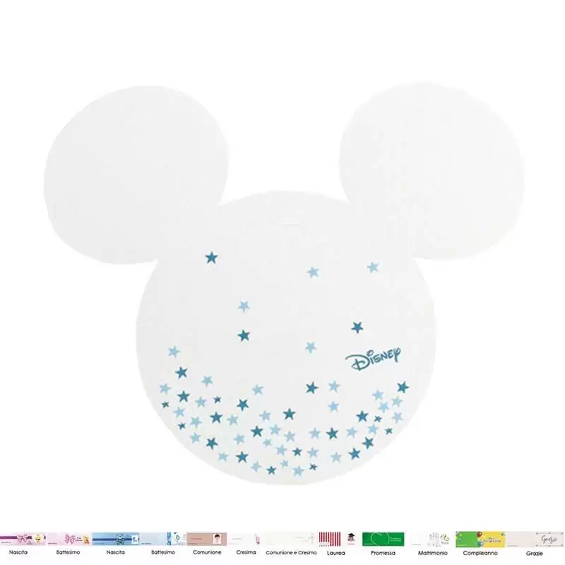 Bigliettini tag Topolino - 20 pz
