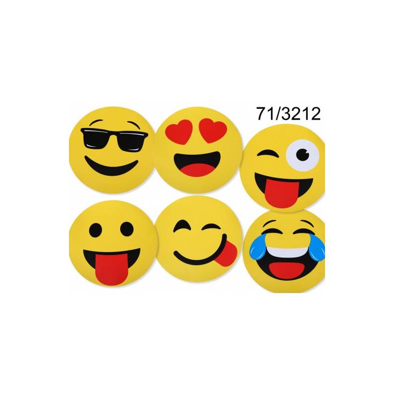 TOVAGLIETTE TONDE PLASTICA SMILE 71-3212 3 PZ.
