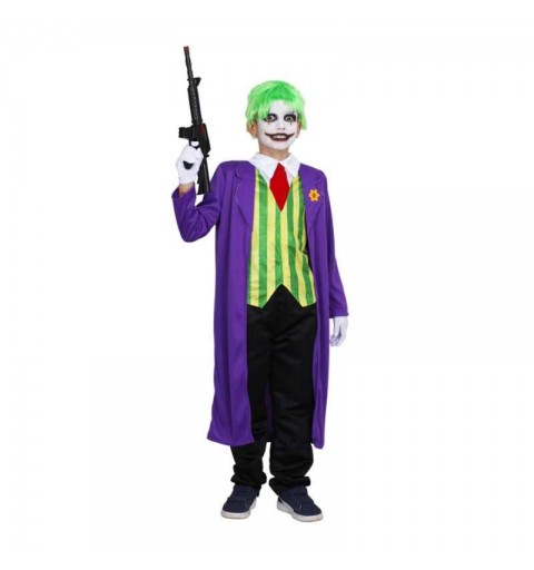 Costume da Joker clown pazzo per bambini