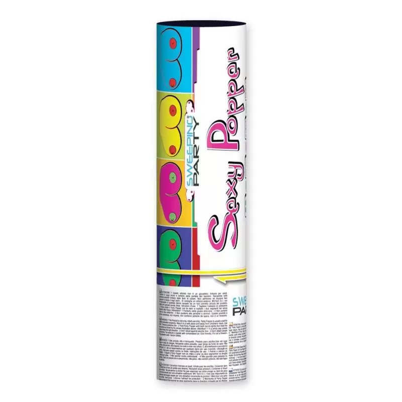 TUBO SPARA TETTA COLORATA DA 20 CM