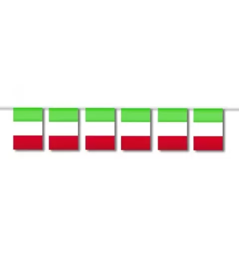 2 X FESTONE BANDIERINE ITALIA 