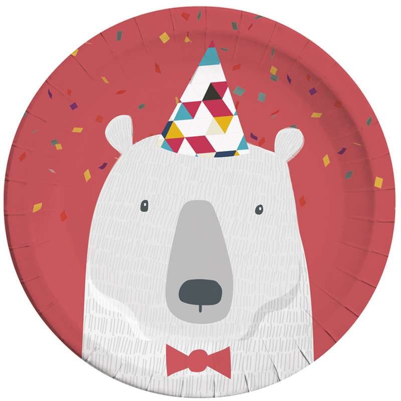 Piatti arctic party orso