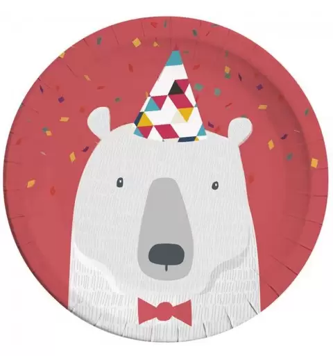Piatti arctic party orso