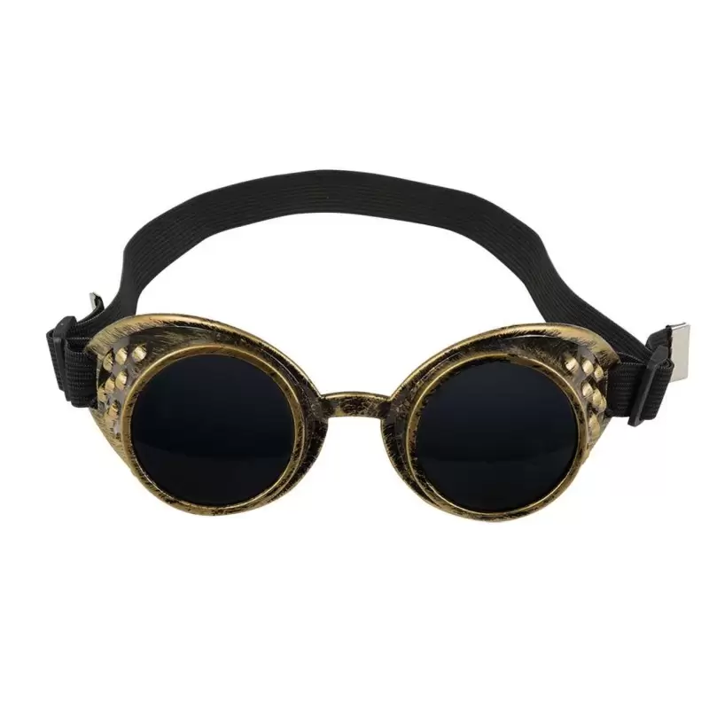 Occhiali vintage in stile steampunk per travestimenti di Carnevale