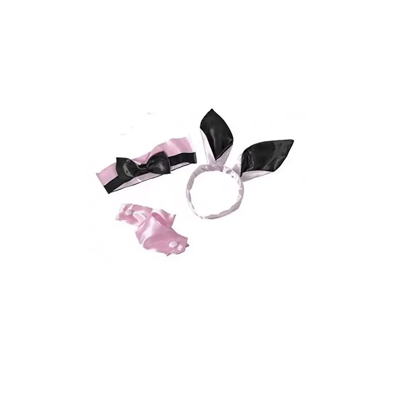 KIT CONIGLIETTA SEXY CON CERCHIETTO COLLETTO E POLSINI 748987