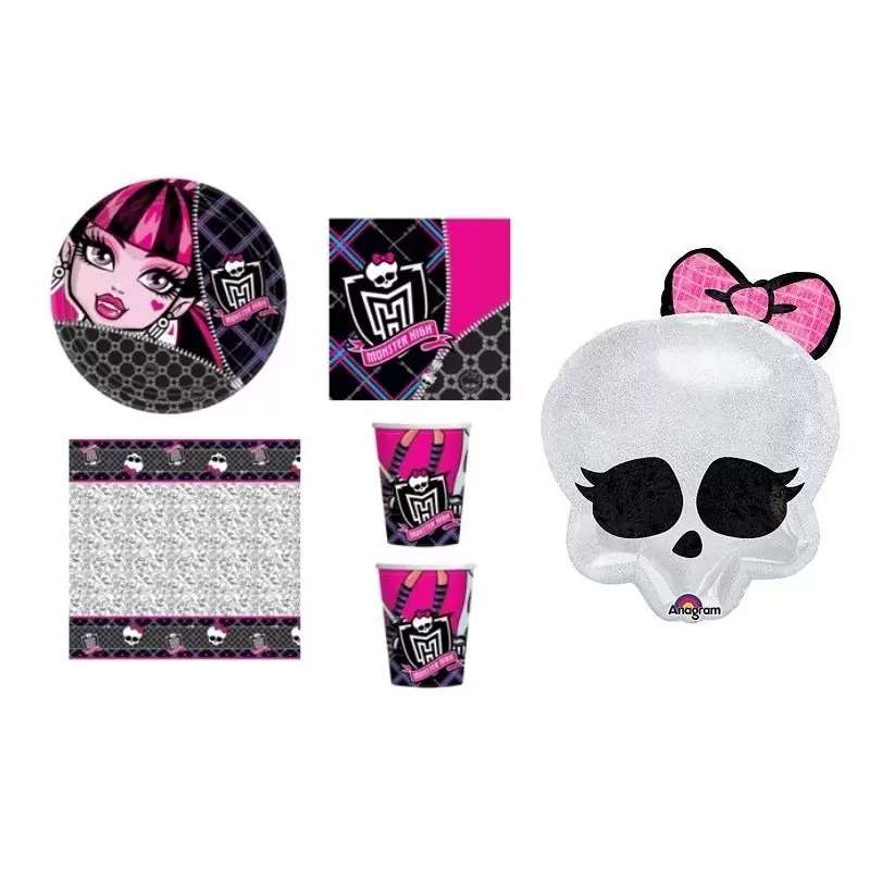 KIT N.10 66 PZ. - MONSTER HIGHT + PALLONCINO FOIL