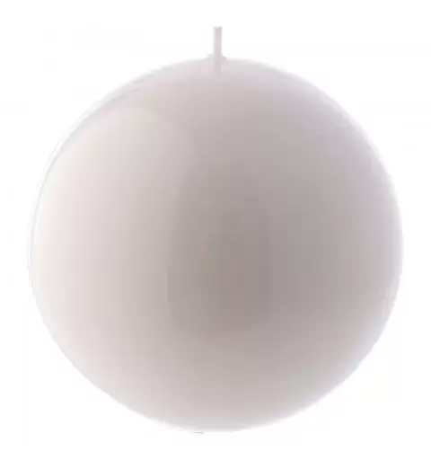 Candele bianche sfera