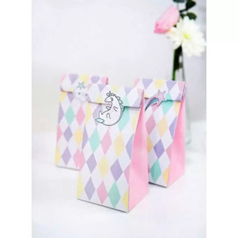 BUSTINE UNICORNO PER GADGET - UNICORN PARTY